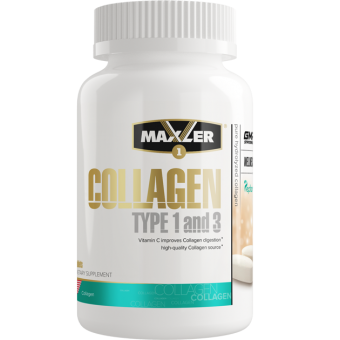 Maxler Maxler Collagen type I and III, 90 таб. 